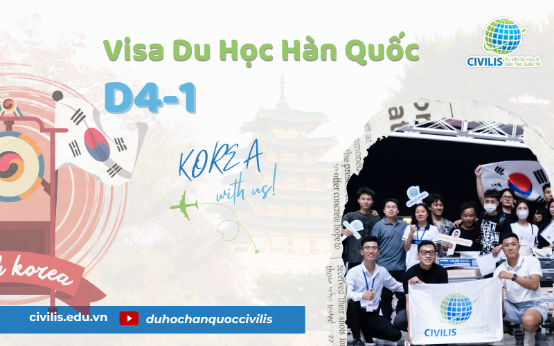 Visa Du Học Hàn Quốc D4-1