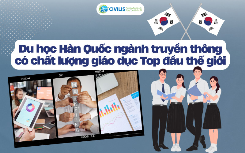 Du học Hàn Quốc ngành truyền thông có chất lượng giáo dục Top đầu thế giới