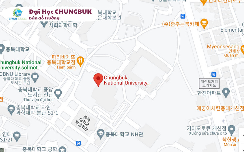 Tổng quan về trường Đại học Quốc gia Chungbuk