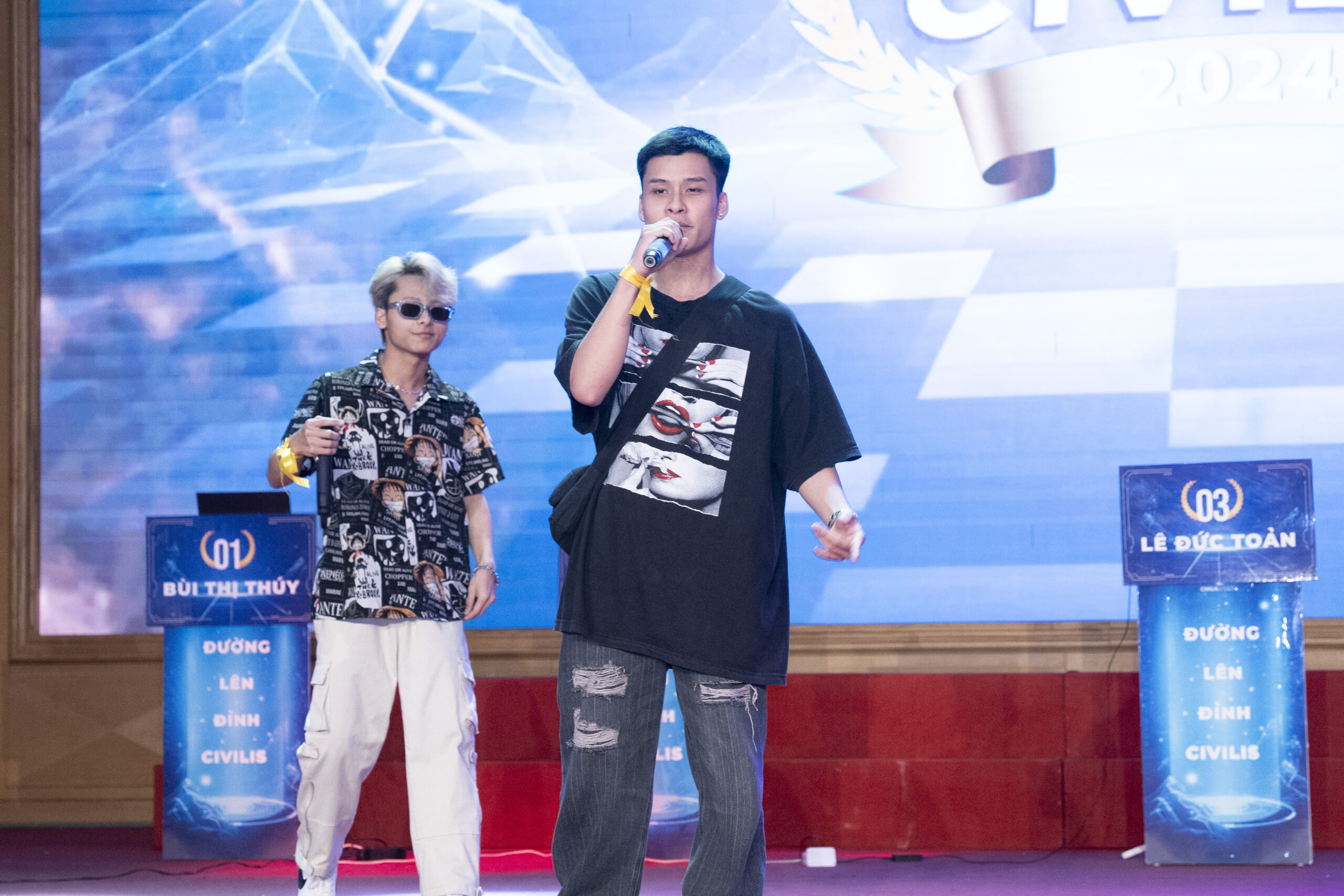 Tiết mục 2: Rap "Nắng có còn xuân + Thủ đô Cypher" của nhóm nhạc “Chết mêêê”